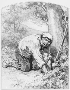 Gold, Plate 16 from Les Toquades, 1858 by Paul Gavarni